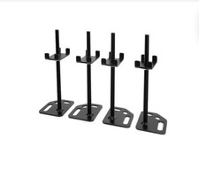 DEWALT Adjustable Leveling Floor Mounting Plate Kit for Storage Rack (4-Pack)