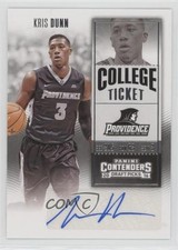 2016-17 Contenders Draft Picks College Ticket Kris Dunn (Black Jersey) Auto fm0
