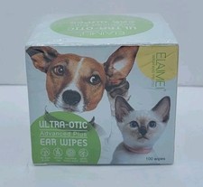 Pet Ear Wipes 100PCS - Ultra-Gentle Ear Care for Dogs and Cats Super...