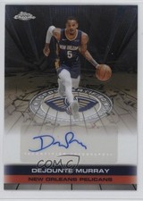 2025-26 Topps Chrome Issue Dejounte Murray #TAU-DJM Auto 1i98