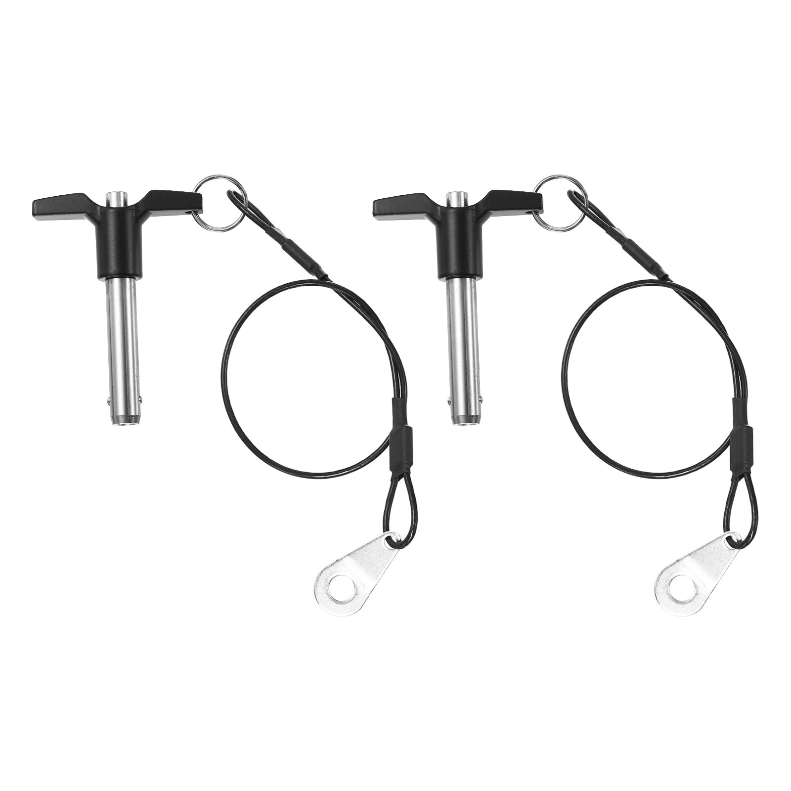 2Pcs T-Handle Quick Release Pin 5/16" x 1-9/16" (Dia x L) Stainless Steel