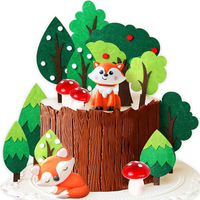 Geburtstag Deko Tortenaufleger Waldtiere Tortendeko Waldtiere Geburtstag Wald Ti