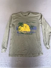 Bruno Mars August 15th 16th Intuit Dome LA Sunset Postcard L/S Shirt Medium