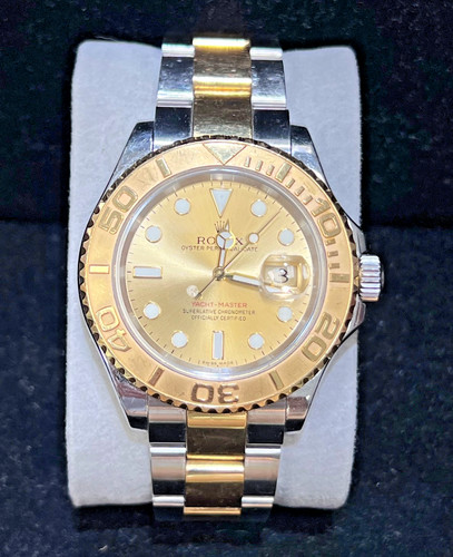 Rolex - Yacht-Master Oyster Perpetual Date - 40mm - Champagne ...