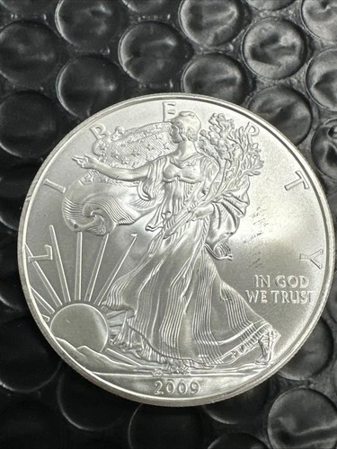 2009 $1 American Silver Eagle, US Mint,  1oz .999 Fine Silver