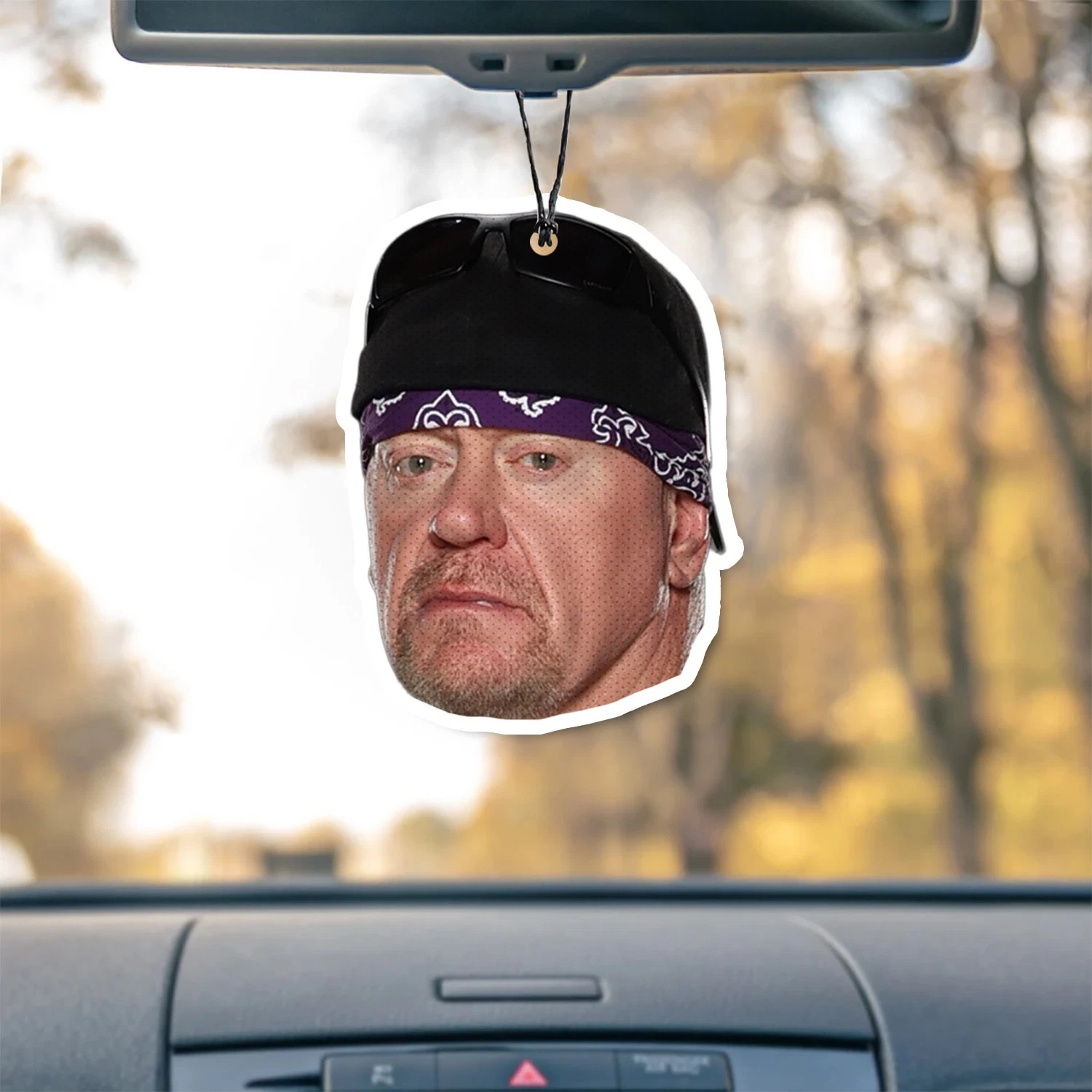 The Undertake Unscented Hanging Car Air Freshener Freshie
