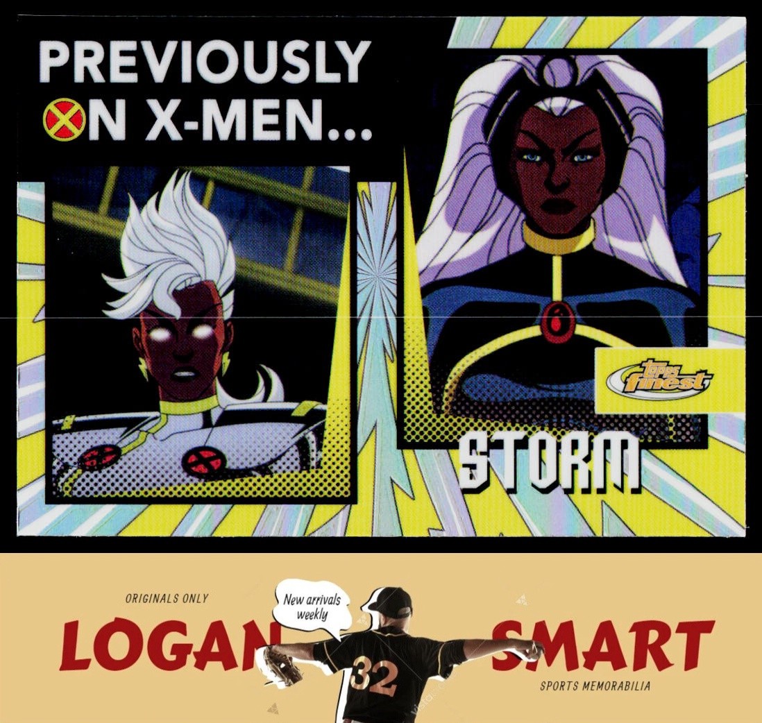 Storm 2025 Topps Finest X-Men '97 Previously on X-Men #PO-6