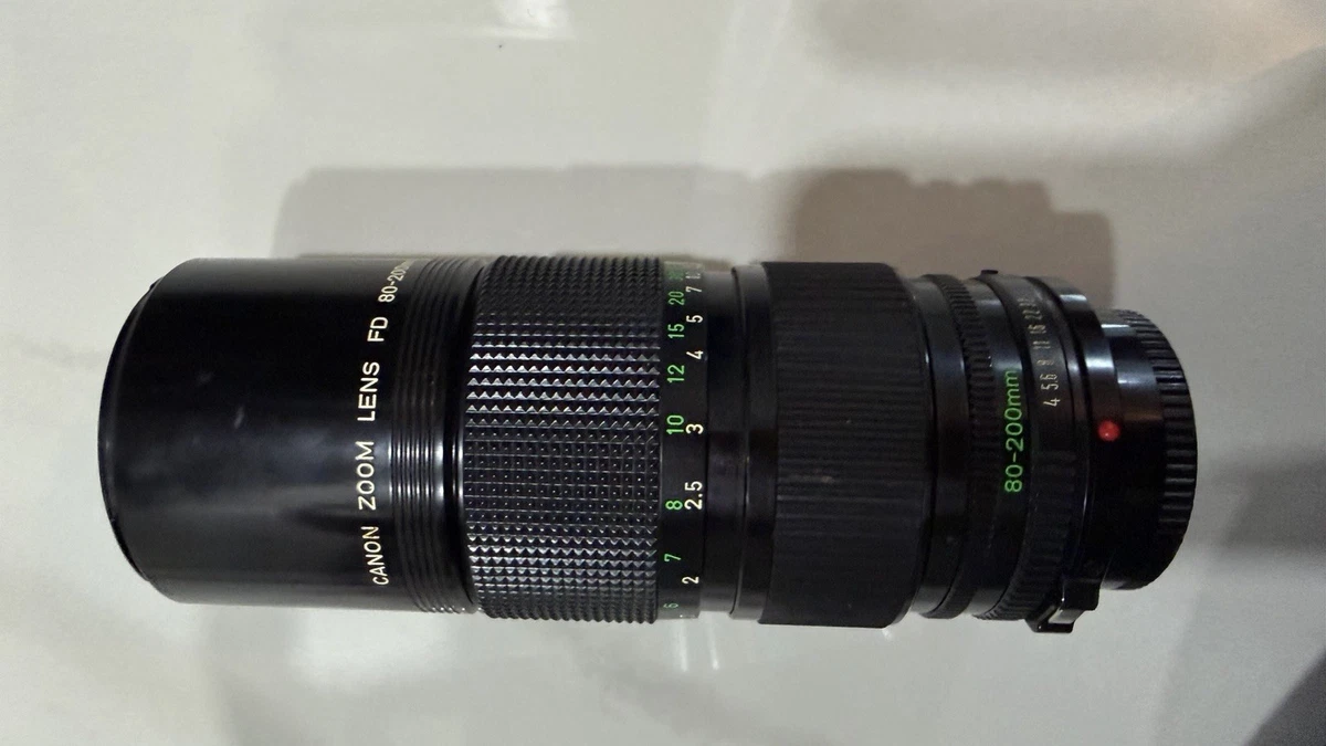 Canon FD f/4 Camera Lenses 80-200mm Focal for sale | eBay