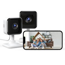 GNCC Indoor Camera 2K Security Camera 2 Packs CCTV Camera House Security, Home