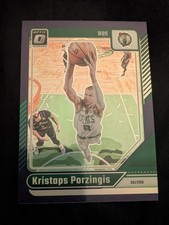 2024-25 Panini Donruss Optic Kristaps Porzingis #94 Purple Prizm
