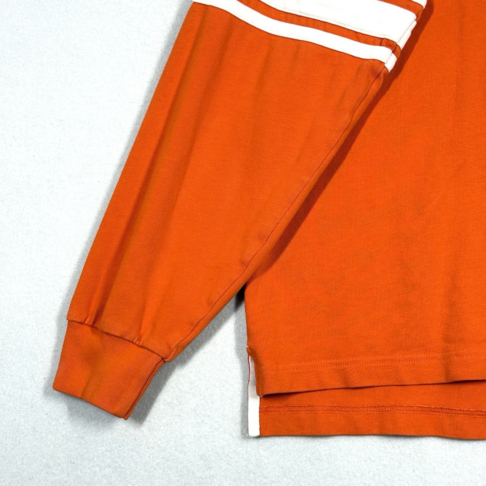 Vintage Tommy Hilfiger Rugby Shirt Mens Medium Illinois Logo Long Sleeve Polo thumbnail 4