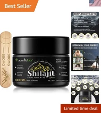 Pure Himalayan Shilajit, 85+ Trace Minerals ,Extremely Potent, Fulvic Acid Resin