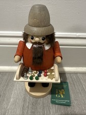 Richard Glasser Christmas Nutcracker RG Erzgebirgische Volkskunst Germany 8&rdquo;