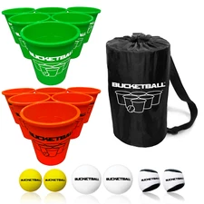BucketBall - Team Color Edition - Combo Pack (Green/Orange)
