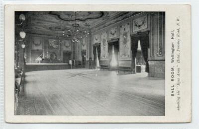BALL ROOM, WELLINGTON HALL, FINCHLEY ROAD: London Postkarte (C65532)