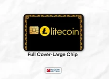 Litecoin Cover | Credit Card Cover | Crypto Card Skin | Credit Card Sticker