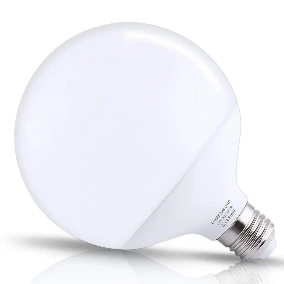 Non dimmable E26 E27 LED Light Bulb 20W Globe G120 Lamp Edison Screw Indoor Ligh - Image 3 of 4
