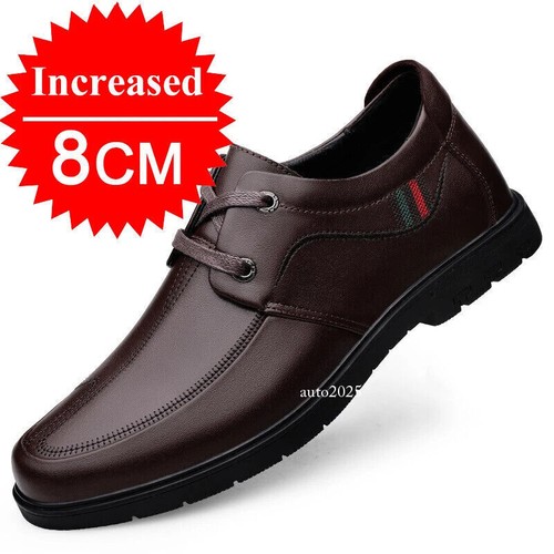 Sneakers Men Elevator Shoes Invisible Height Increase Shoes 6/8CM Sports Shoes - Picture 11 of 29