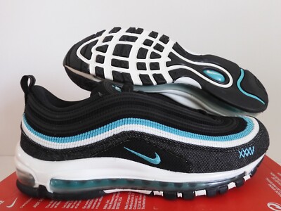 Nike Air Max 97 Se Black-Sport Turquoise-Summit White Mens Sz 9.5 [DN1893-001]