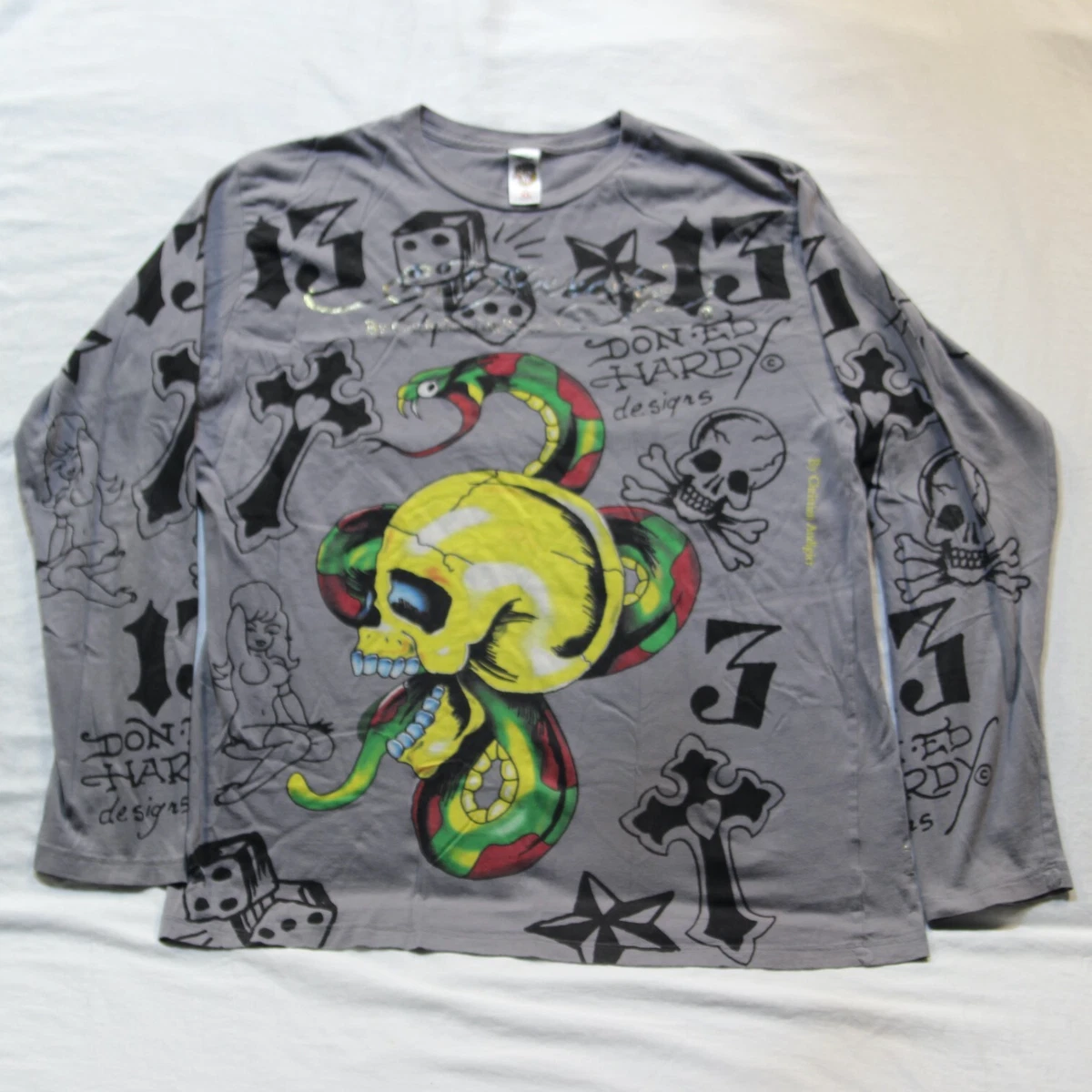 Ed Hardy Long Sleeve T-Shirts for Men for sale | eBay