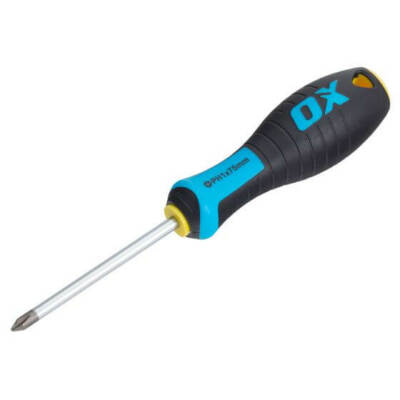 Ox Tools OX-P362575 Pro Kreuzschlitzschraubendreher PH1 x 75 mm