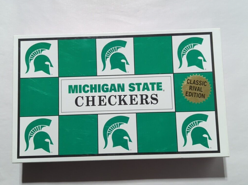 MICHIGAN STATE CHECKERS CLASSIC RIVAL EDITION UNIVERSITY MICHIGAN 1994 VINTAGE