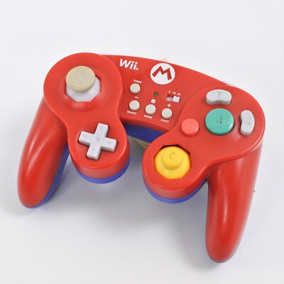 HORI WiiU Wii Classic Controller MARIO WIU-075 for Nintendo Wii U 