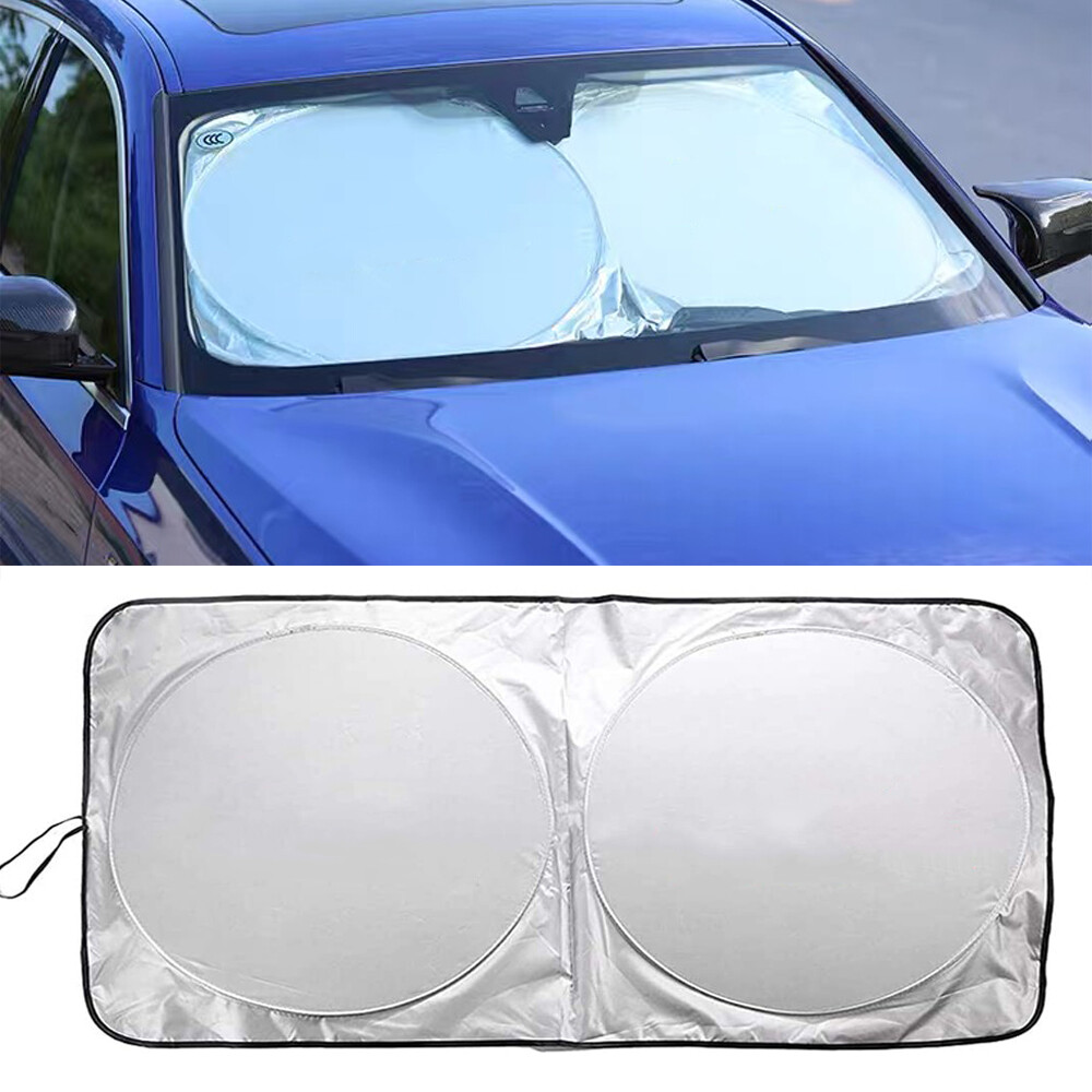 KIA UV Block Foldable Windshield Sun Shade Car Accessory Window Visor