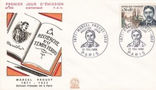 FRANCE 1966 FDC MARCEL PROUST  YT 1472