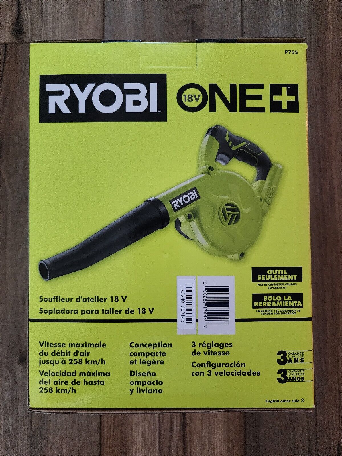 18V ONE+ Cordless Compact Workshop Blower - RYOBI Tools