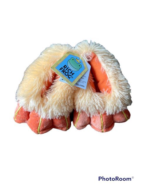 PANTOFOLA D’ORO Rich Frog Funky Feet Slippers NWT