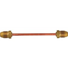 MEC ME1662-12 Pigtail - POL x POL, 7/8 in. HEX, 12 in. L, Long Nipple