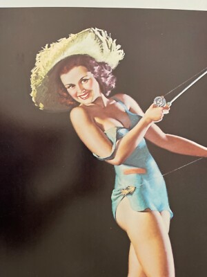 アメリカ製 旧車 1995年 EARL'S アールズ 美女 サイン入り ポスター PIN UP LADY FISHING DESIGNED BY EARL MORAN, MEGA RARE AUTHENTIC
