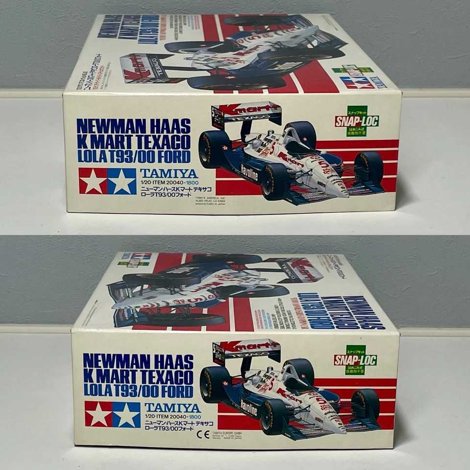 TAMIYA 20040 Kit scala 1/20 NEWMAN HAAS K MART TEXACO LOLA T93/00 FORD - Immagine 2 di 4