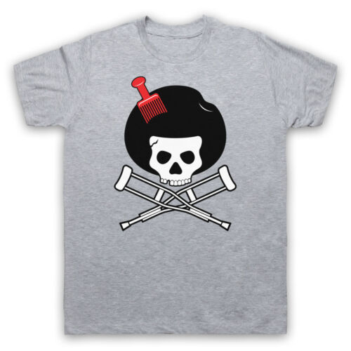 JACKASS SKULL AND CROSSBONES UNOFFICIAL KNOXVILLE AFRO MENS & WOMENS T-SHIRT - 第 1/23 張圖片