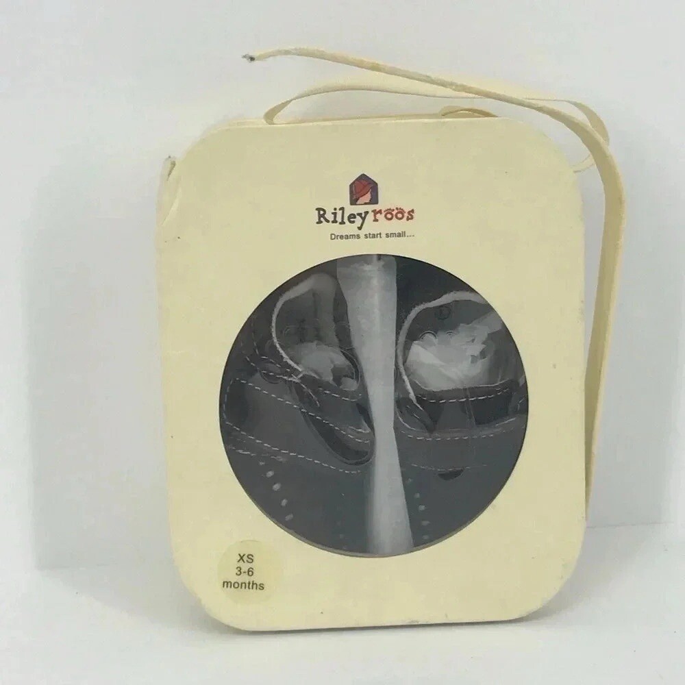 SAOLA Scarpe bambino Rileyroos Jakester sella marrone 3 6M scamosciate camminatori nuove con etichette suola morbida