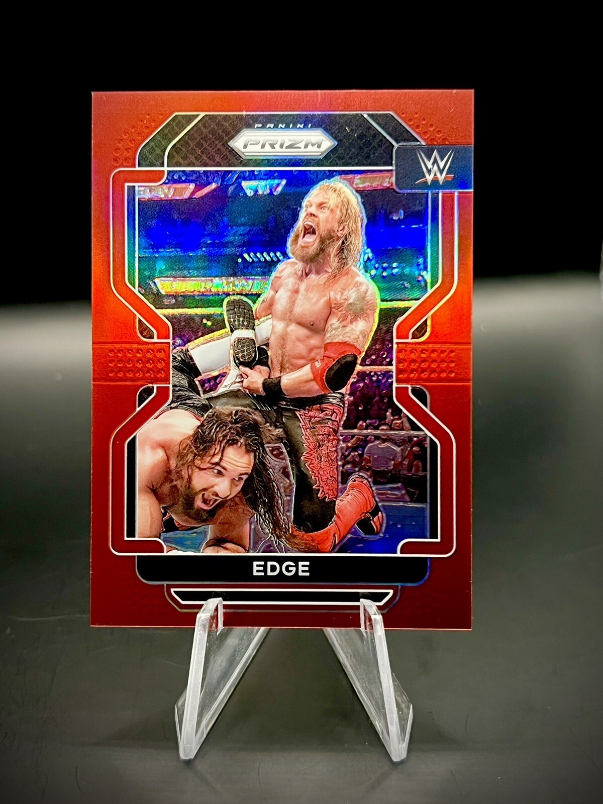 2022 Panini Prizm WWE Edge #164 Red Prizm Parallel /299 Debut Prizm ❤️