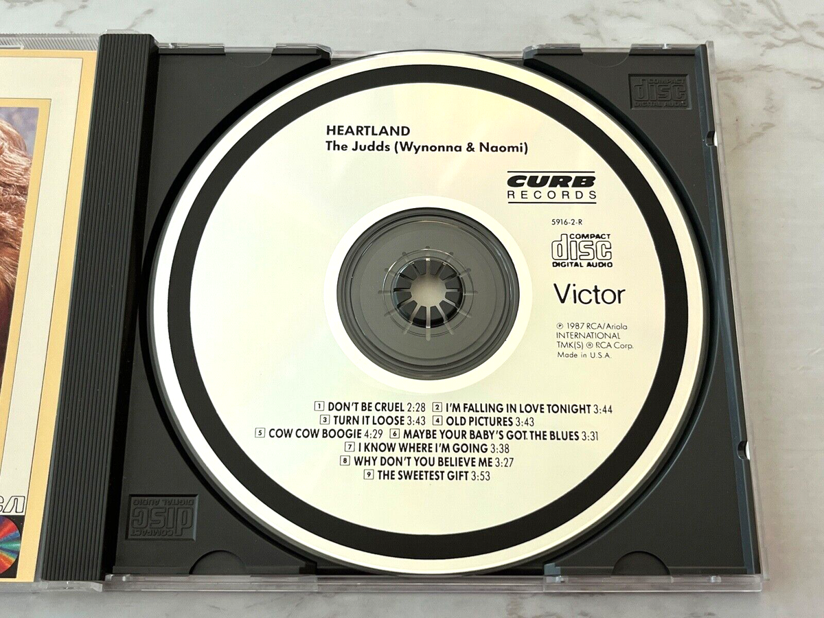 The Judds Heartland CD ORIGINAL JVC PRESS! RCA 5916-2-R