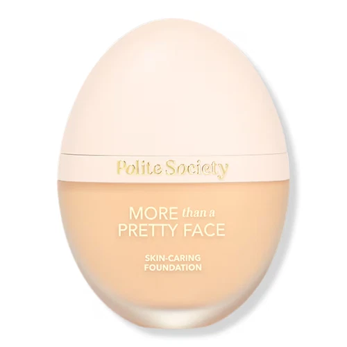 Polite Society More Than A Pretty Face Skin Caring Foundation  Very Light Warm