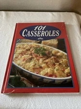 101 Casseroles Cookbook Hardcover Like New