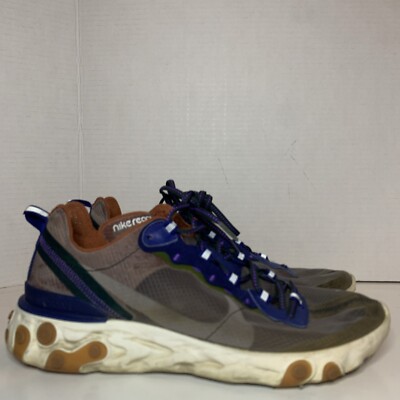 Nike React Element 87 Dusty Peach Men Size 10 Casual Jogging