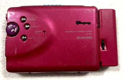 ポータブルプレーヤー SHARP PIU JC-B10 SHARP JC-B10 PIU stereo cassette player Made in Japan Water
