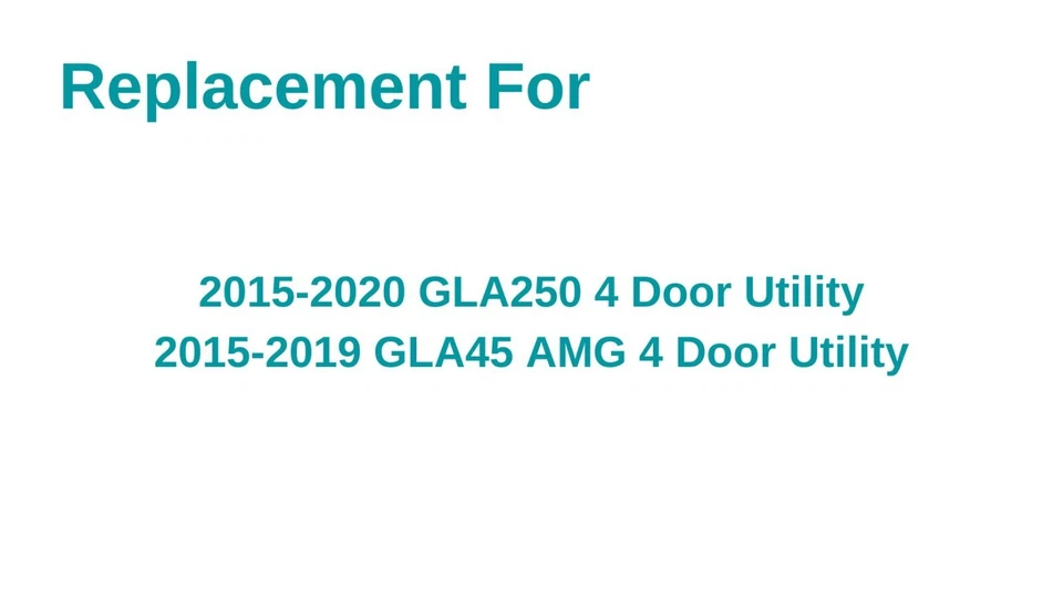 Rear Window Back Glass W/Alarm Style For 2015-2019 Mercedes Benz GLA250/GLA45AMG — 第 4/4 张图片