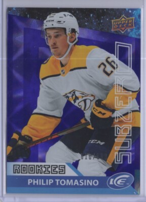 2021-22 PHILIP TOMASINO UPPER DECK ICE SUB ZERO ROOKIES 010/999