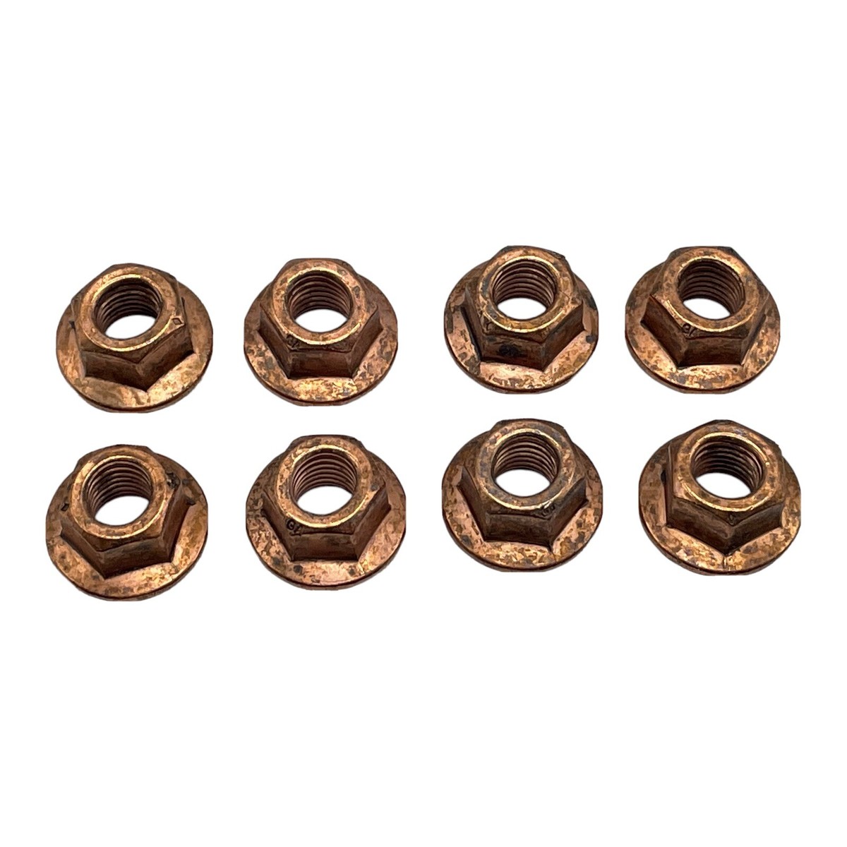 BMW Copper Nuts for Exhaust Manifold Stud to Cylinder Head M7 Set