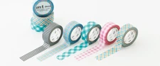 mt (KAMOI) Masking Tape Washi Tape 15mm x 7m deco series