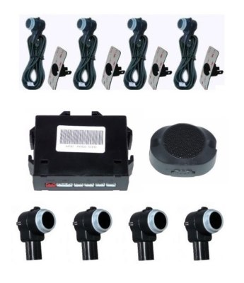 PREMIUM Einparkhilfe 4x SENSOR Rückfahrwarner PDC Parken 18mm viele Fahrzeuge