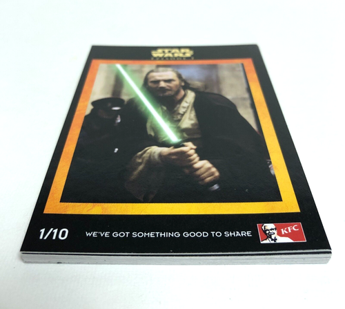 1999 Star Wars Episode 1 Trading Card Set 1-10 Australia Edition from KFC - Picture 1 of 5