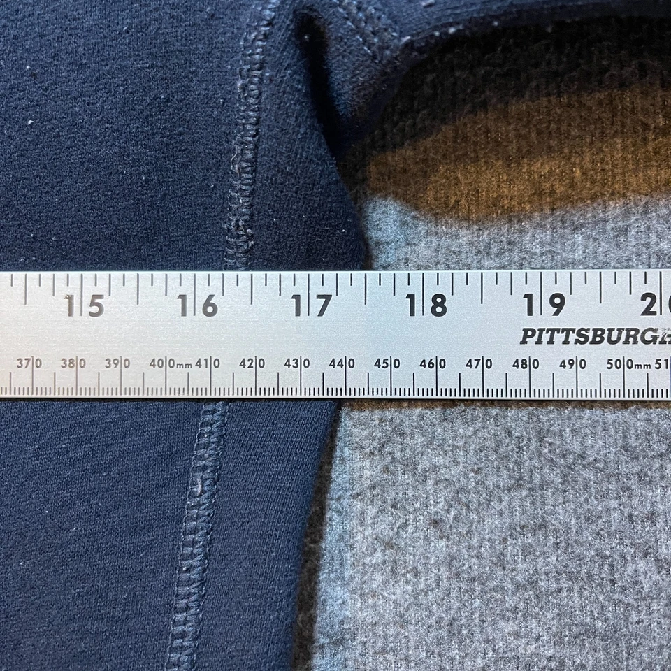 Suéter para mujer Gilli Hicks azul medio cremallera completa sudadera con capucha deletrear logotipo damas. Foto 4 de 4