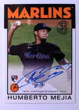 2021 TOPPS UPDATE RC AUTO HUMBERTO MEJIA 86A-HME